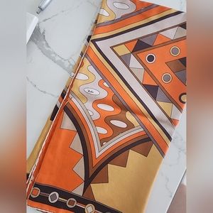 Emilio Pucci silk scarf